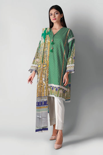 L21338 Blue Khaadi Autumn Collection 2021